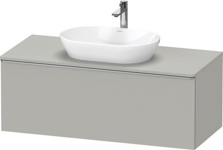 Console vanity unit wall-mounted, DE4949070070000 Concrete grey Matt, Decor, Handle Stainless steel