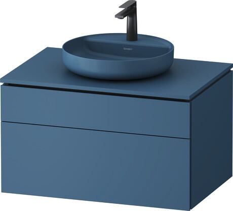 Console vanity unit wall-mounted, VT48800HBHB0000 Parlour blue Matt, Lacquer