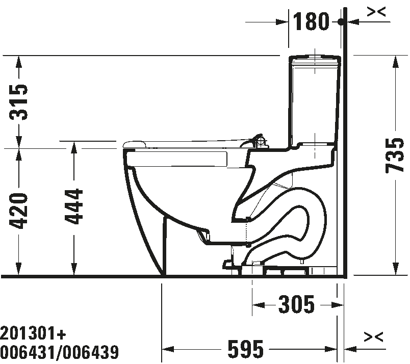 One-piece toilet, 201301