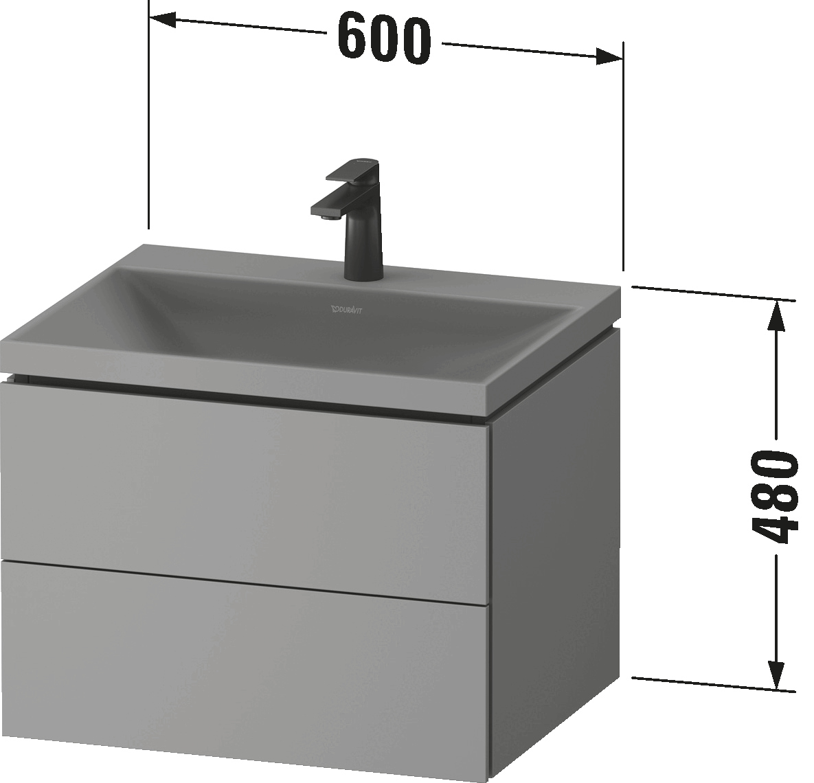 c-shaped set wall-mounted, VT6950 N/O