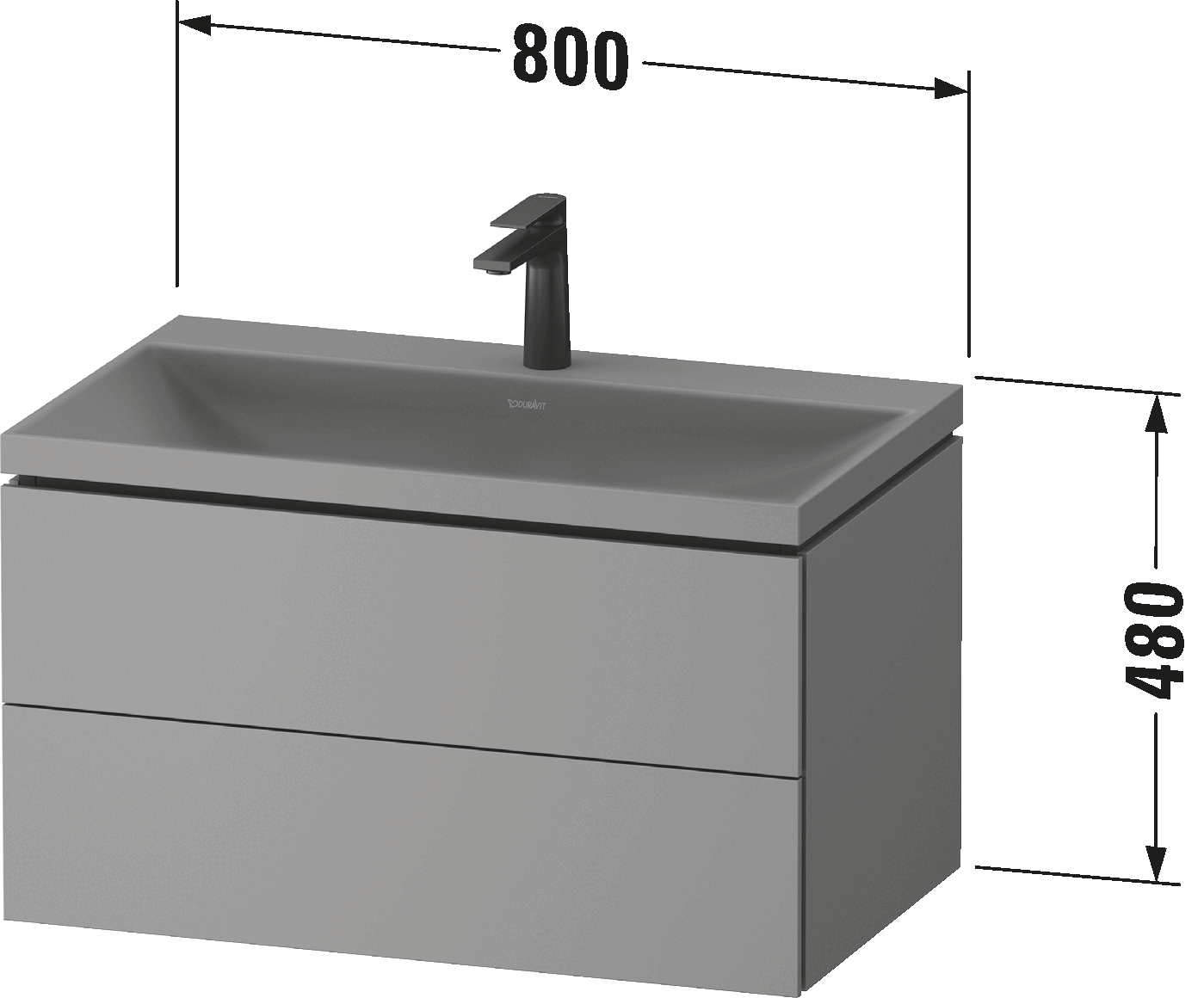 c-shaped set wall-mounted, VT6951 N/O