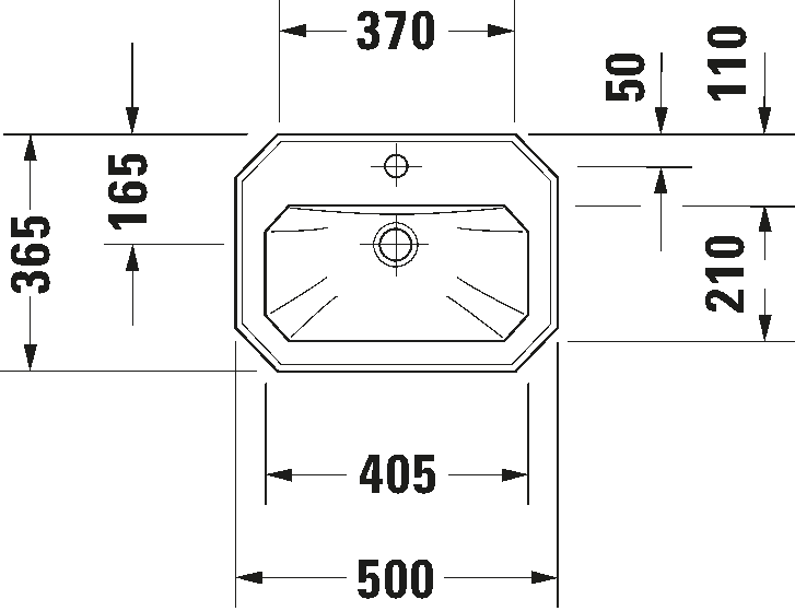 Hand basin, 078550