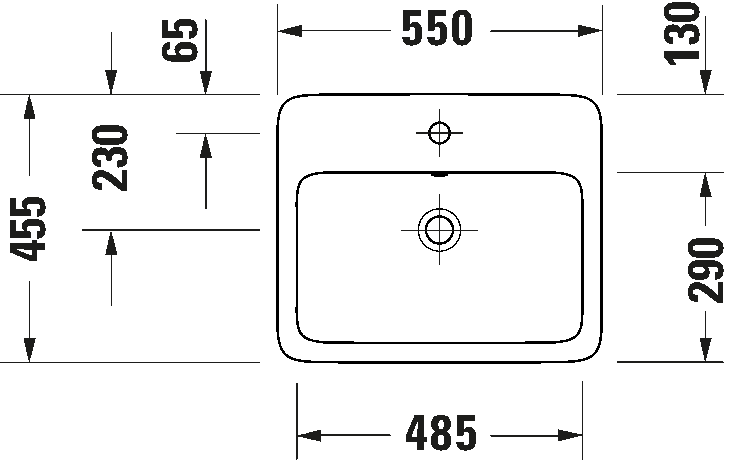 Built-in basin, 239655