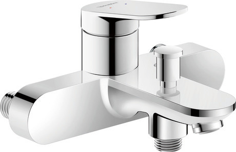 Einhebel-Wannenmischer Aufputz, WA5230000S10 Chrom, Anschlussart: Anschluss gerade, Durchflussmenge (3 bar): 25 l/min, Geräuschklasse: II