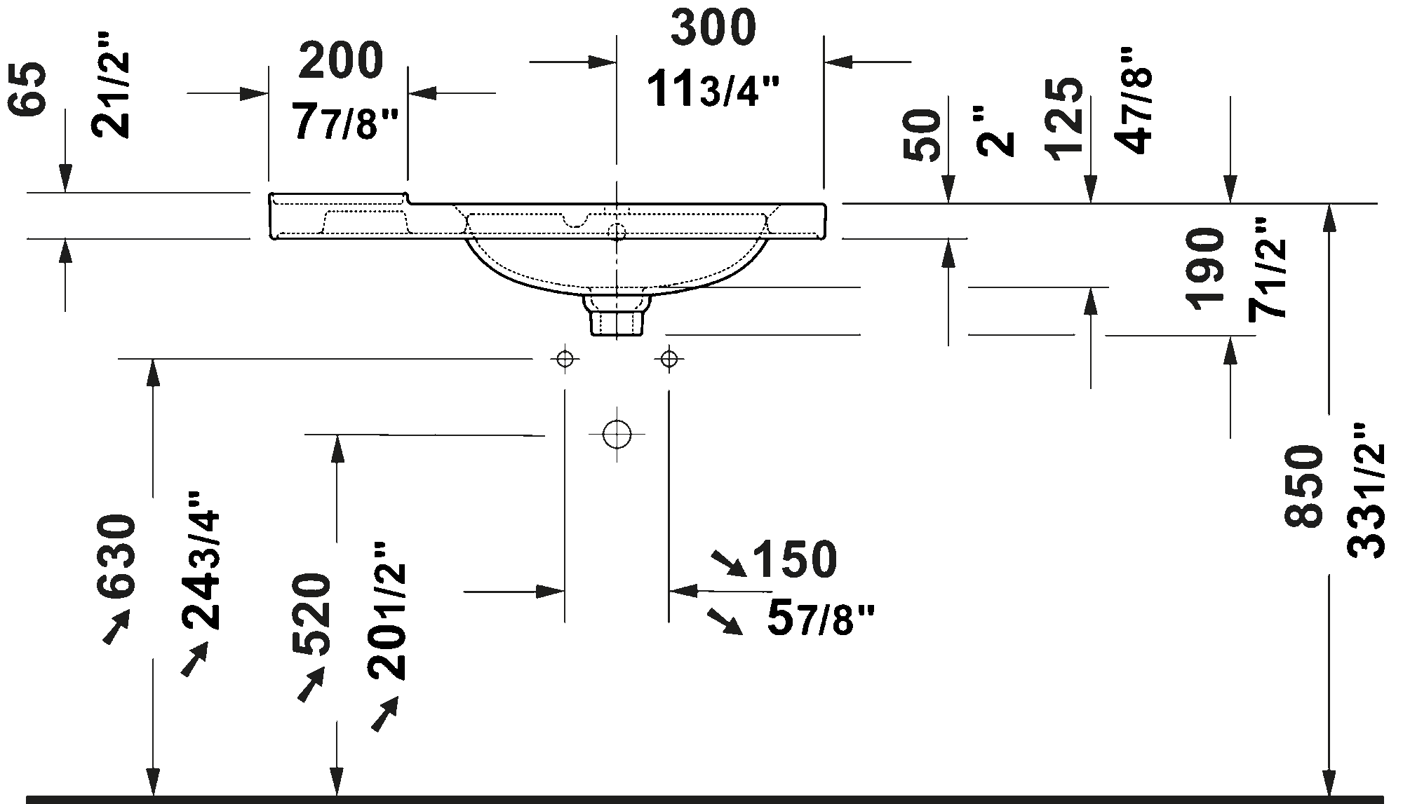 Wall Mounted Sink, 239480