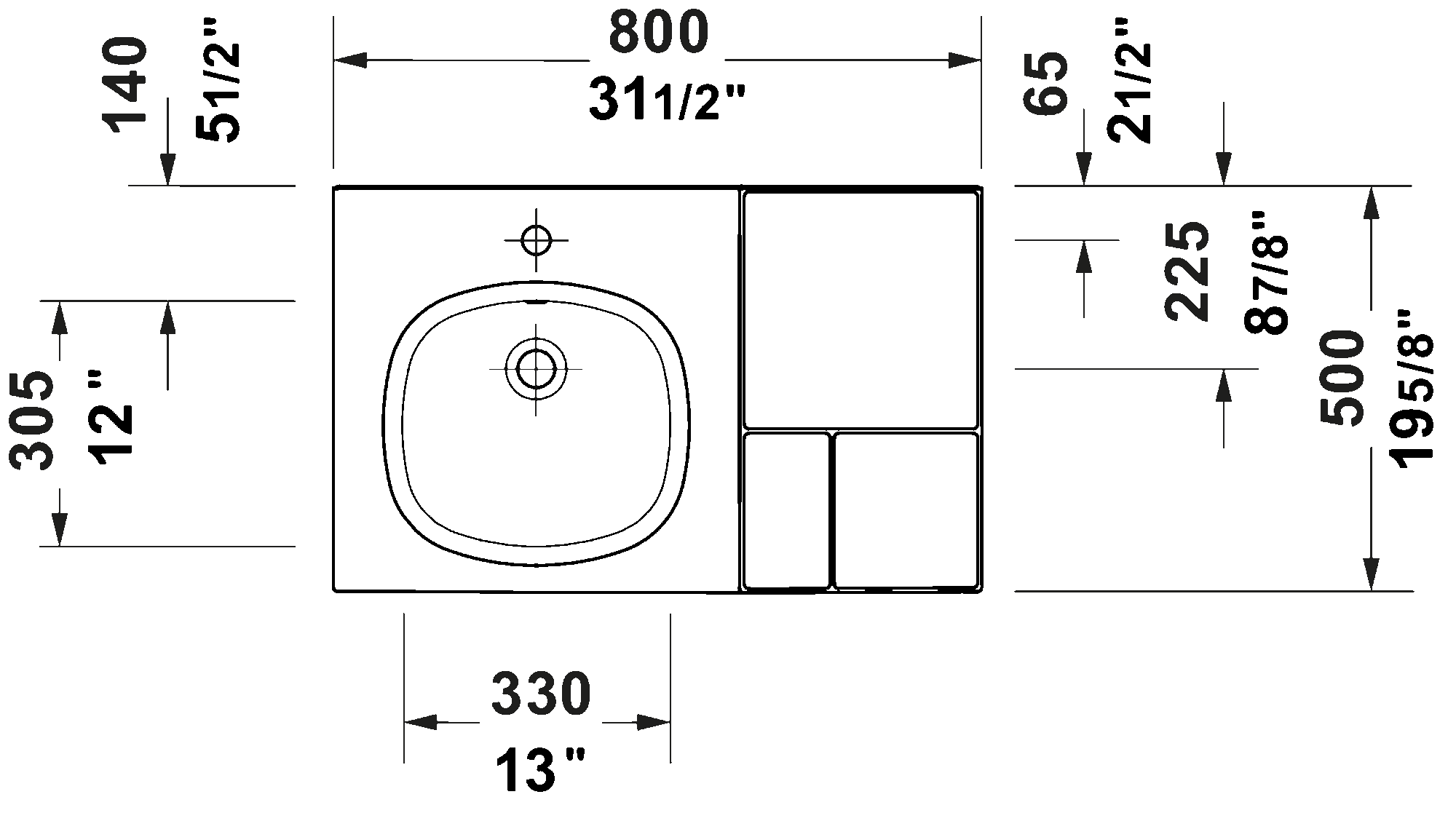 Wall Mounted Sink, 238980