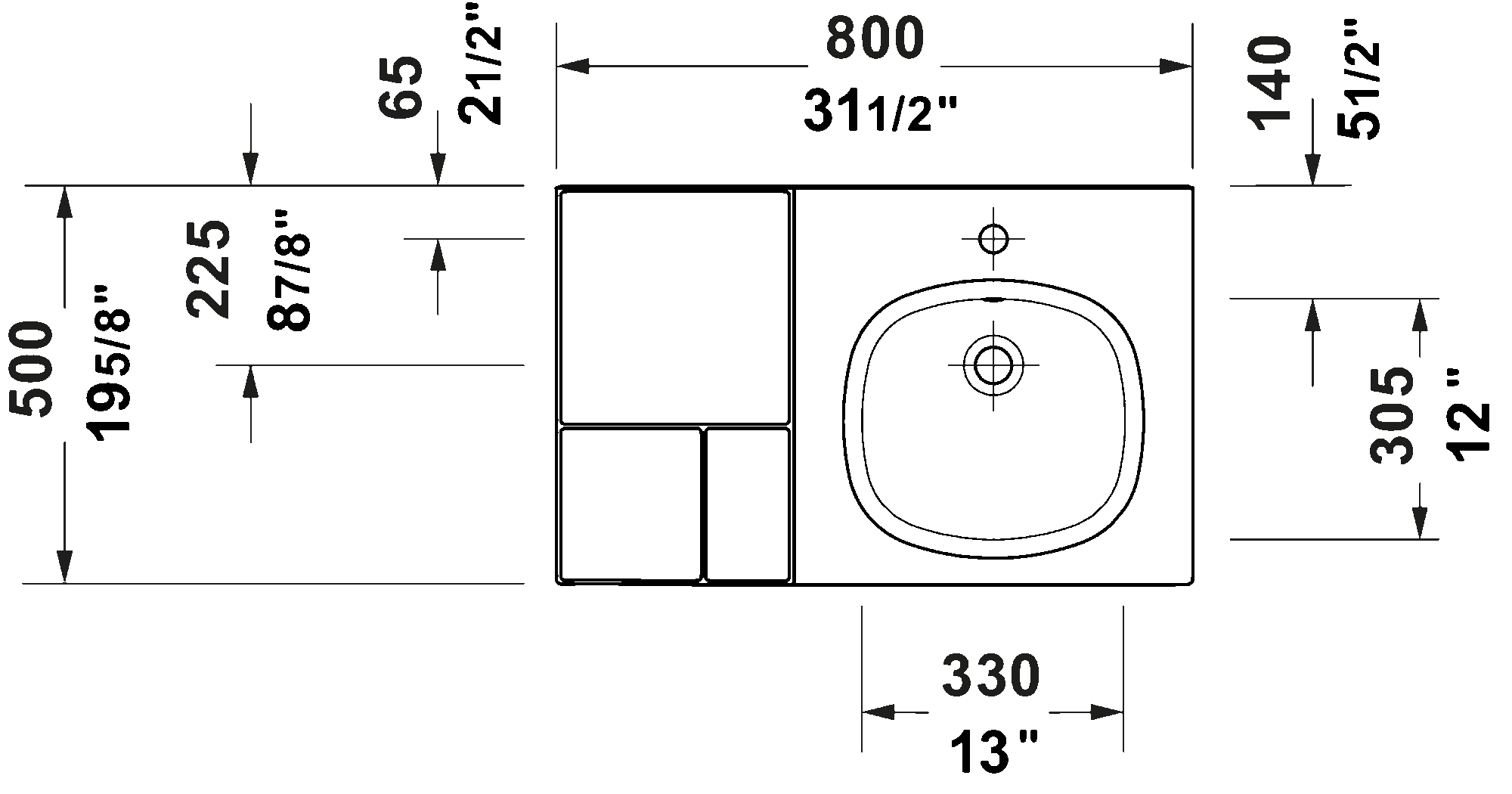 Wall Mounted Sink, 238880