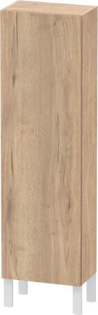 Semi-tall cabinet, LC1168R5555 Hinge position: Right, Marbled Oak Matt, Decor