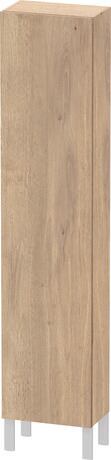 Tall cabinet, LC1170L5555 Hinge position: Left, Marbled Oak Matt, Decor