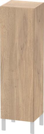 Semi-tall cabinet Individual, LC1190L5555 Hinge position: Left, Marbled Oak Matt, Decor