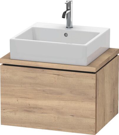 Console vanity unit wall-mounted, LC580005555 Marbled Oak Matt, Decor