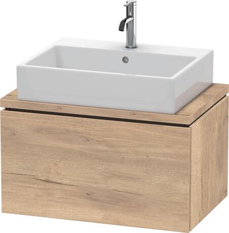 Console vanity unit wall-mounted, LC580105555 Marbled Oak Matt, Decor