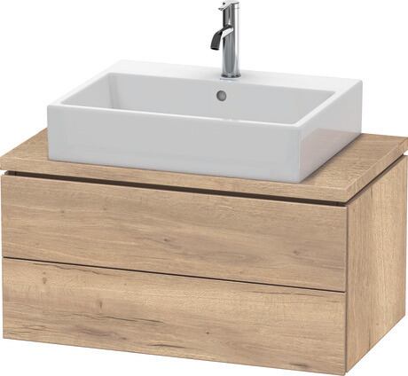 Console vanity unit wall-mounted, LC580705555 Marbled Oak Matt, Decor