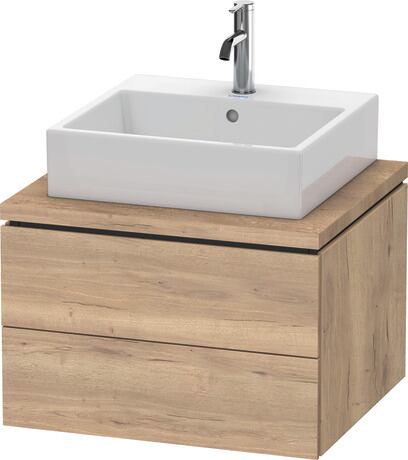 Console vanity unit wall-mounted, LC581505555 Marbled Oak Matt, Decor