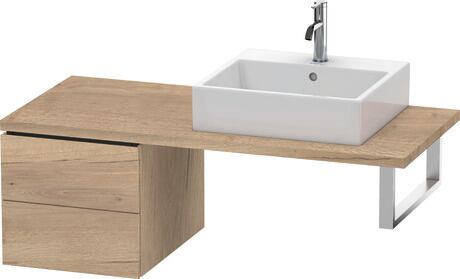 Low cabinet for console, LC583605555 Marbled Oak Matt Decor