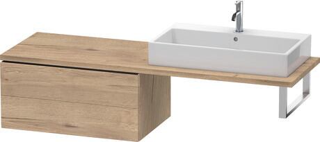 Low cabinet for console, LC583905555 Marbled Oak Matt Decor