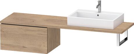 Low cabinet for console, LC585405555 Marbled Oak Matt Decor