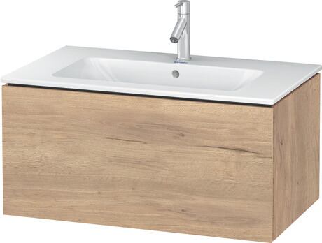 Vanity unit wall-mounted, LC614105555 Marbled Oak Matt, Decor