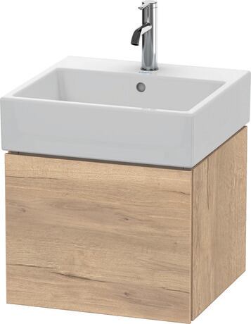 Vanity unit wall-mounted, LC617405555 Marbled Oak Matt, Decor