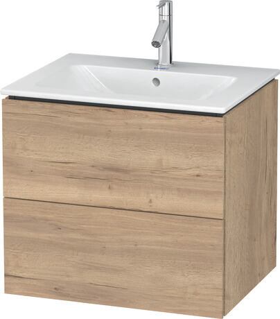 Vanity unit wall-mounted, LC624005555 Marbled Oak Matt, Decor