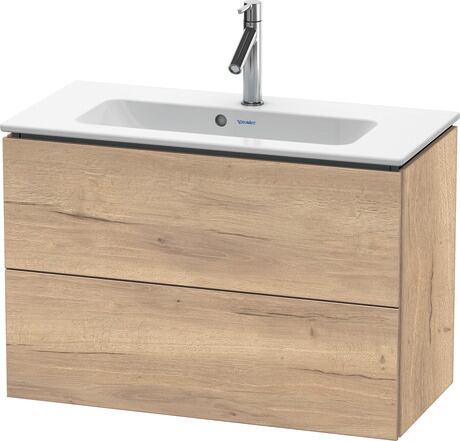 Vanity unit wall-mounted, LC625705555 Marbled Oak Matt, Decor