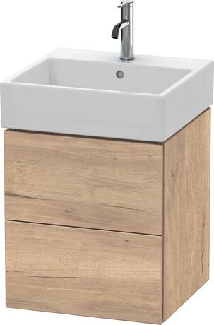 Vanity unit wall-mounted, LC627405555 Marbled Oak Matt, Decor