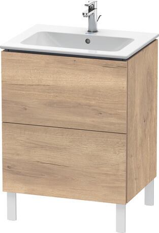 Vanity unit floorstanding, LC662505555 Marbled Oak Matt, Decor