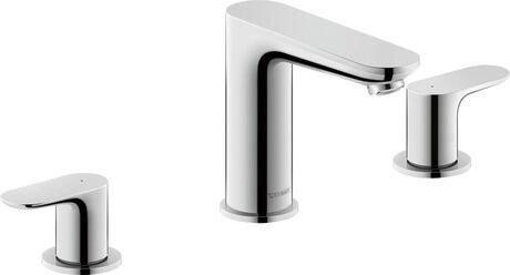 Wave - 3 Hole basin mixer