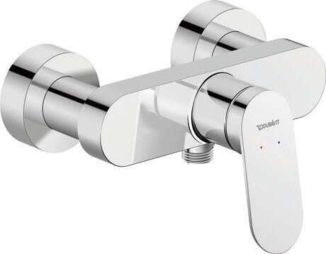 Wave - Single lever shower mixer for exposed installation