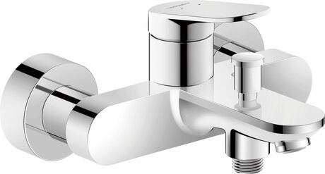 Wave - Single lever bathtub mixer for exposed installation