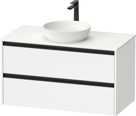 Sivida - Console vanity unit wall-mounted