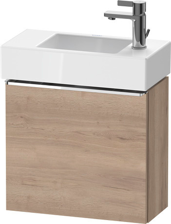 Vanity unit wall-mounted, DE4219R10550000 Marbled Oak Matt, Decor, Handle Chrome