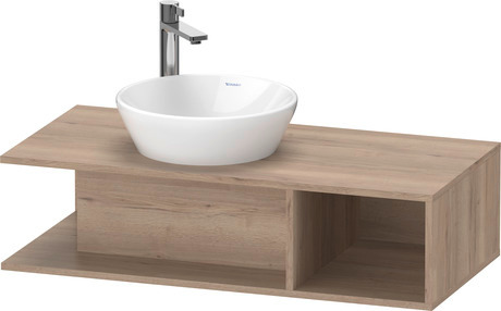 Console vanity unit wall-mounted, DE491905555 Marbled Oak Matt, Decor