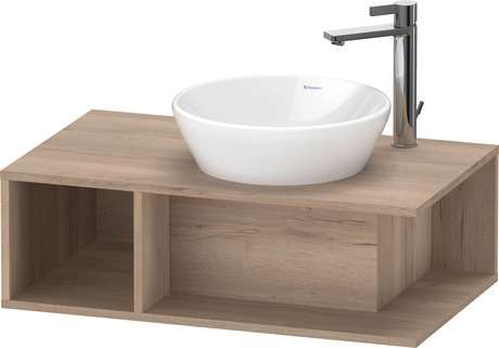 Console vanity unit wall-mounted, DE493805555 Marbled Oak Matt, Decor