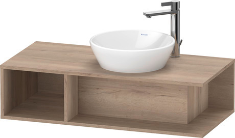 Console vanity unit wall-mounted, DE493905555 Marbled Oak Matt, Decor