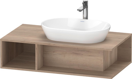 Console vanity unit wall-mounted, DE495905555 Marbled Oak Matt, Decor