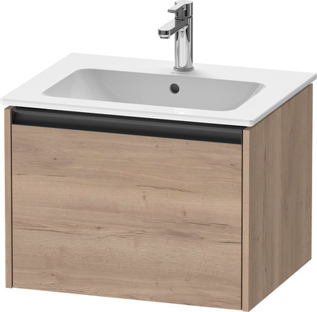 Vanity unit wall-mounted, K25062055550000 Marbled Oak Matt, Decor