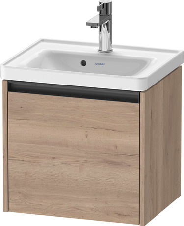 Vanity unit wall-mounted, K25080055550000 Marbled Oak Matt, Decor