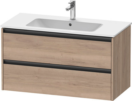 Vanity unit wall-mounted, K25264055550000 Marbled Oak Matt, Decor