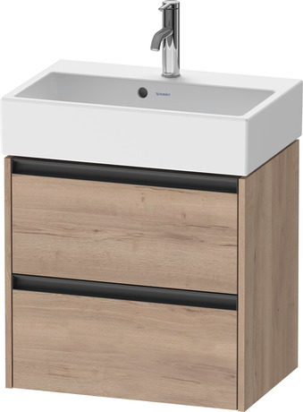 Vanity unit wall-mounted, K25273055550000 Marbled Oak Matt, Decor