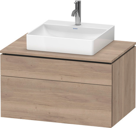 Console vanity unit wall-mounted, LC4880055550000 Marbled Oak Matt, Decor