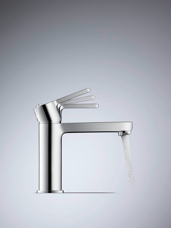 Single lever basin mixer M FreshStart und MinusFlow, B21023002010 Chrome