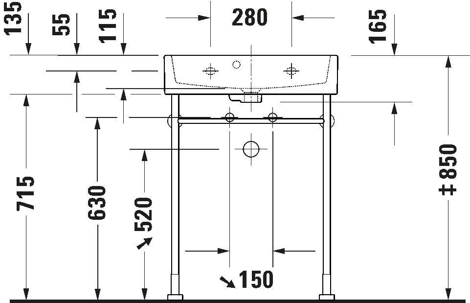 Washbasin Compact, 236860