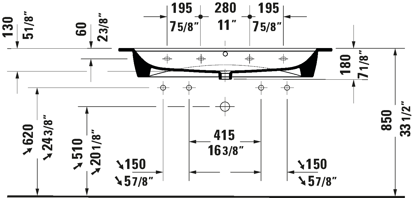 Wall Mounted Sink, 236112