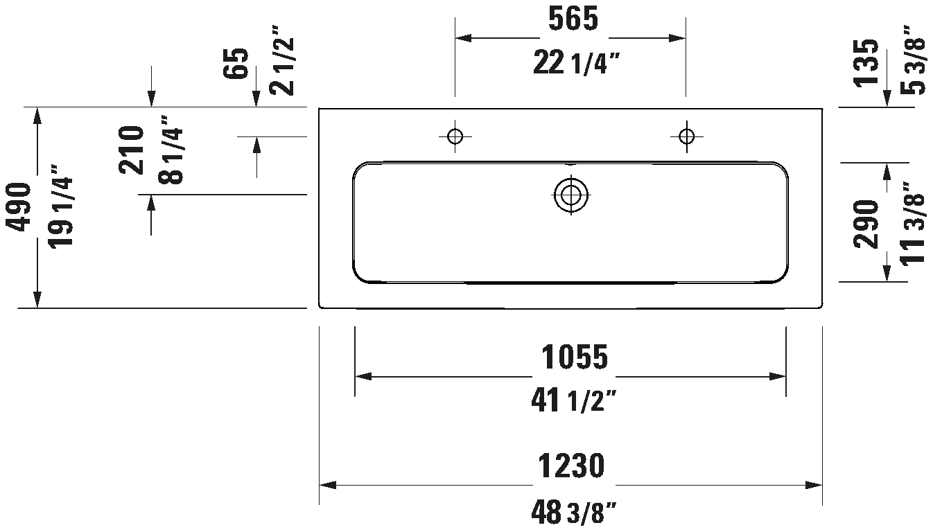 Wall Mounted Sink, 236112