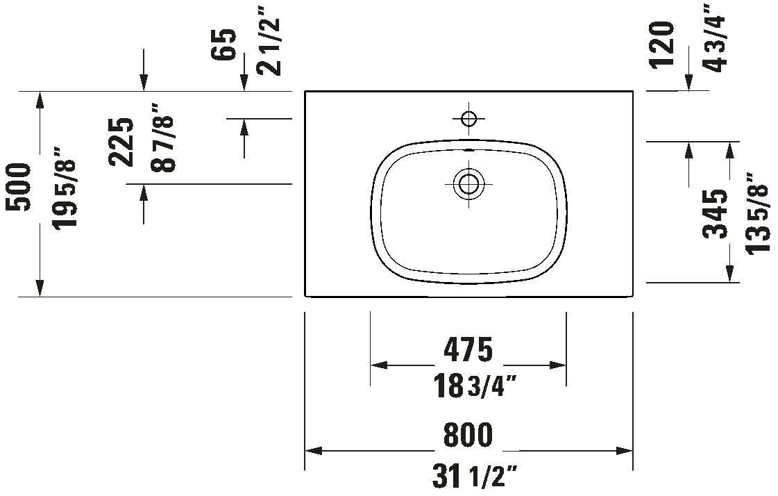 Wall Mounted Sink, 238780