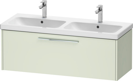 Vanity unit wall-mounted, DC4669010HH0000 Pale Green Matt, Decor, Handle Chrome