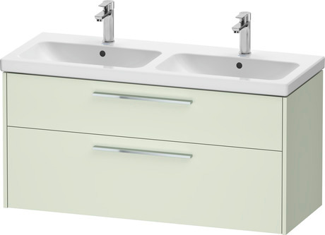 Vanity unit wall-mounted, DC4674010HH0000 Pale Green Matt, Decor, Handle Chrome