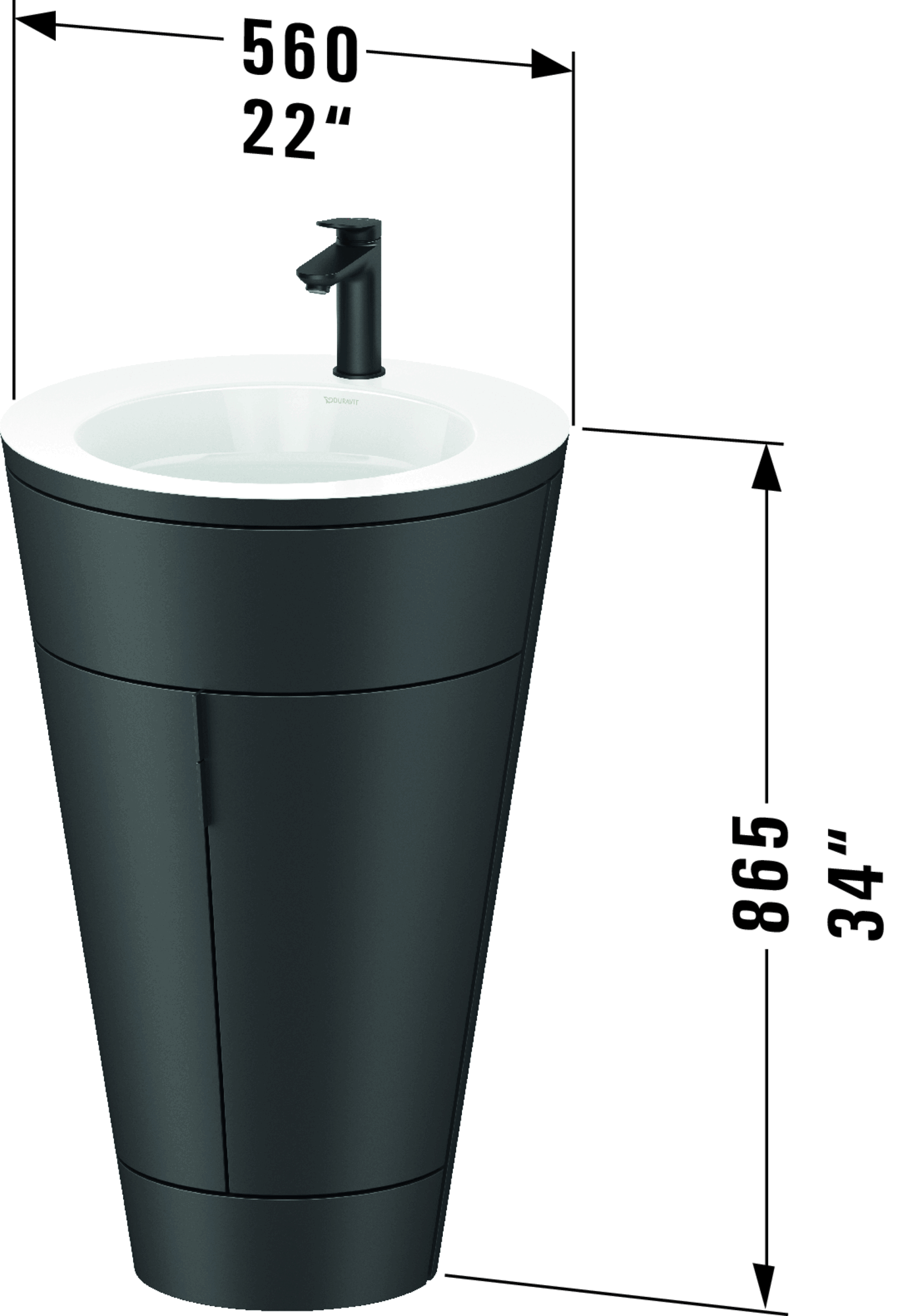 c-bonded Vanity, S19513 O
