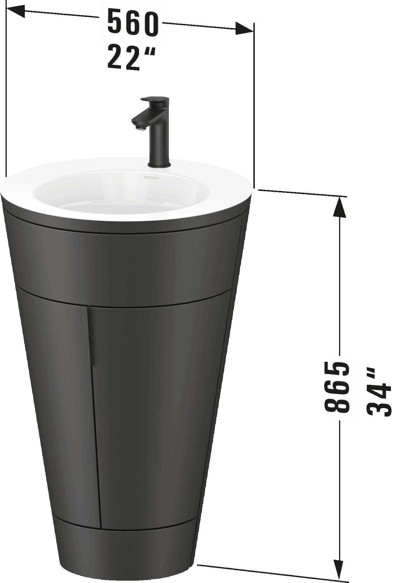 c-bonded Vanity, S19513 O